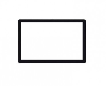 Replacement Front Glass For Zen Ultratab A100 Black By - Maxbhi.com