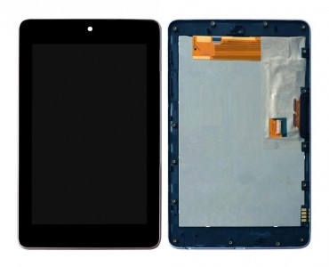 Lcd With Touch Screen For Google Nexus 7 2012 32gb Wifi 1st Gen Black By - Maxbhi Com