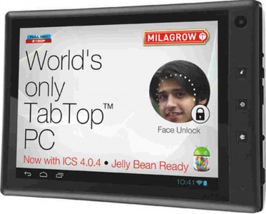 LCD with Touch Screen for Milagrow TabTop 7.4 MGPT04 16GB WiFi and 3G - White