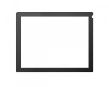 Replacement Front Glass For Classteacher Classpad Edu 8 Black By - Maxbhi.com