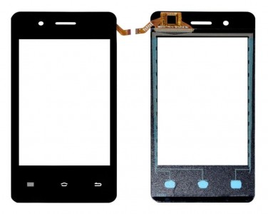 Touch Screen Digitizer For Spice Stellar Mi362 Black By - Maxbhi Com