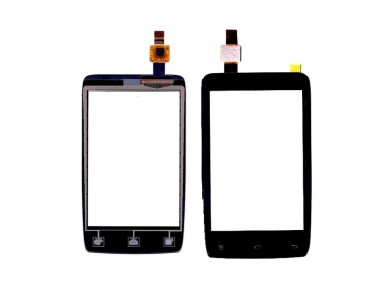 Touch Screen Digitizer For Lava Discover 135 Black By - Maxbhi Com