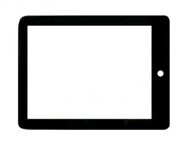 Replacement Front Glass For Wespro 8 Inches Pc Tablet 886 With 3g Black By - Maxbhi.com