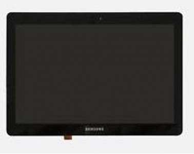 LCD with Touch Screen for Samsung SGH-I497 - Black