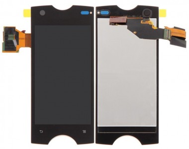 Lcd With Touch Screen For Sony Ericsson Xperia Ray Black By - Maxbhi Com