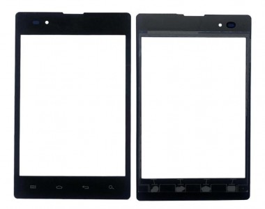 Replacement Front Glass For Lg Optimus Vu F100s Black By - Maxbhi Com