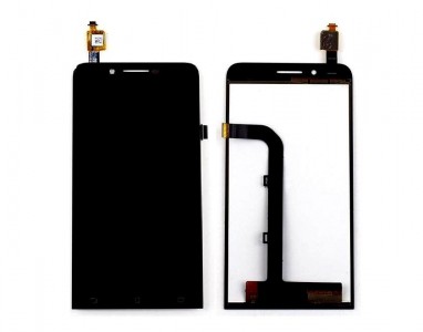 Lcd With Touch Screen For Asus Zenfone Go Black By - Maxbhi Com