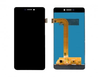 Lcd With Touch Screen For Micromax Vdeo 4 Black By - Maxbhi Com