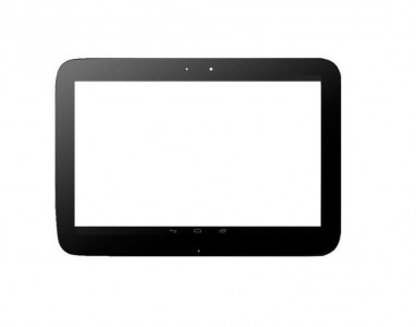 Replacement Front Glass For Samsung Google Nexus 10 P8110 Black By - Maxbhi.com