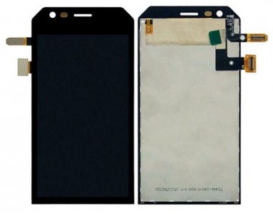 Lcd With Touch Screen For Cat S30 Black By - Maxbhi Com