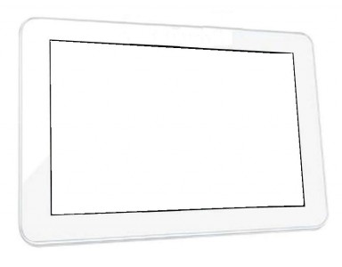 Replacement Front Glass For Amtrak A720 White By - Maxbhi Com