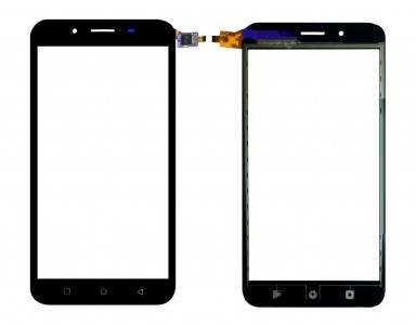 Touch Screen Digitizer For Micromax Q391 Canvas Doodle 4 Black By - Maxbhi Com