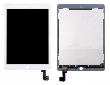 Lcd With Touch Screen For Apple Ipad Air 2 Wifi Plus Cellular 64gb White By - Maxbhi Com
