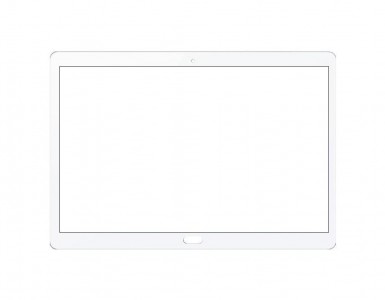 Replacement Front Glass For Honor Waterplay Wifi 32gb Champagne By - Maxbhi.com