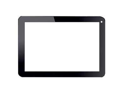 Replacement Front Glass For Iball Slide I9018 Black By - Maxbhi.com