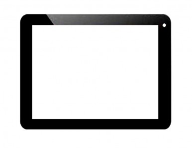 Replacement Front Glass For Droitab D03 9.7 Inch White By - Maxbhi.com