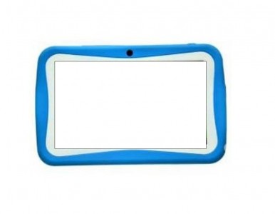Replacement Front Glass For Ambrane Ak7000 White By - Maxbhi.com