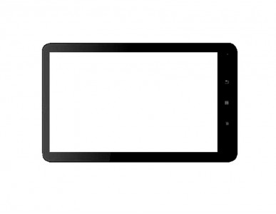 Replacement Front Glass For Swipe Halo Edge Tab White By - Maxbhi.com
