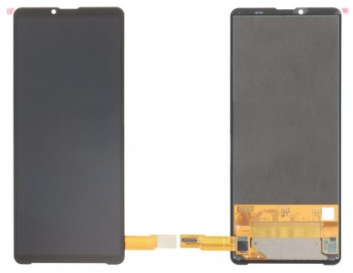 Lcd With Touch Screen For Sony Xperia 10 Iv Black By - Maxbhi Com