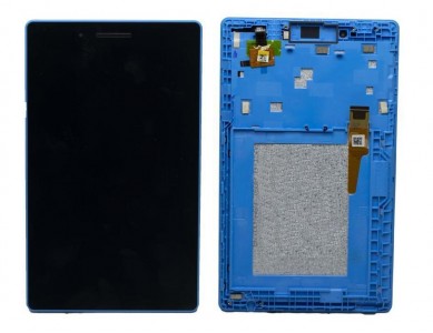 Lcd With Touch Screen For Lenovo Tab3 7 Essential Black By - Maxbhi Com