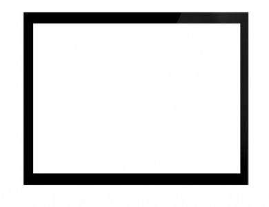 Replacement Front Glass For Archos 80 G9 8inches 8gb Black By - Maxbhi.com