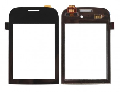 Touch Screen Digitizer For Nokia Asha 202 Black By - Maxbhi Com