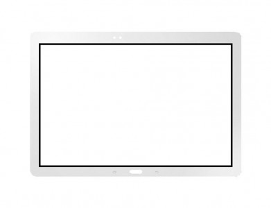 Replacement Front Glass For Samsung Galaxy Tab Pro 12.2 White By - Maxbhi.com