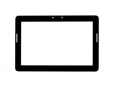 Replacement Front Glass For Asus Transformer Pad Tf303cl Black By - Maxbhi.com