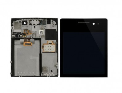 Lcd With Touch Screen For Blackberry Porsche Design P9983 Black By - Maxbhi Com