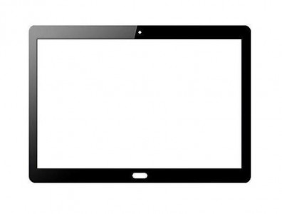 Replacement Front Glass For Huawei Mediapad M3 Lite 10 Black By - Maxbhi.com