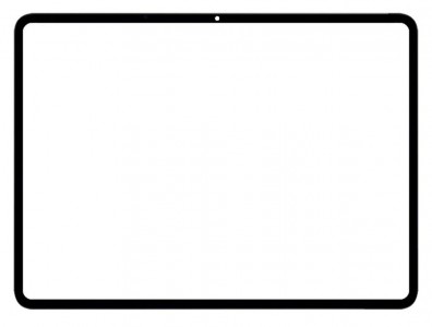 Replacement Front Glass For Oppo Pad 2 White By - Maxbhi Com