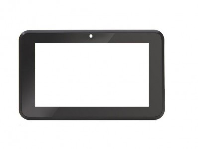 Replacement Front Glass For Prestigio Multipad 7.0 Prime 3g Black By - Maxbhi.com
