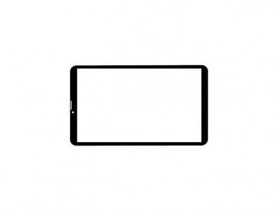 Replacement Front Glass For Domo Slate S5 White By - Maxbhi.com