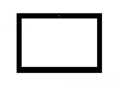 Replacement Front Glass For Lenovo Ideatab S6000l Black By - Maxbhi.com