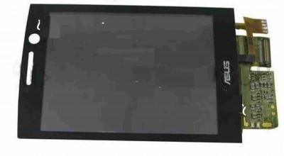 LCD with Touch Screen for Garmin-Asus nuvifone M20 - Black