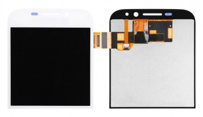 Lcd With Touch Screen For Blackberry Classic Q20 White By - Maxbhi Com
