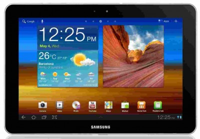 LCD with Touch Screen for Samsung Galaxy Tab 10.1 32GB WiFi and 3G - White