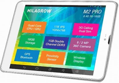 LCD with Touch Screen for Milagrow M2Pro 3G Call 8GB - White