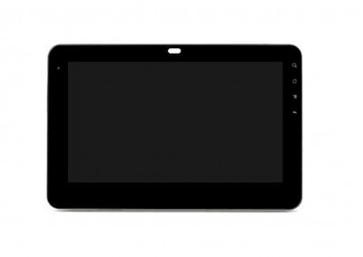 Lcd With Touch Screen For Hcl Me Z400 D Silver By - Maxbhi.com