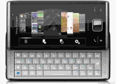 LCD with Touch Screen for Sony Ericsson Xperia X2a - Silver