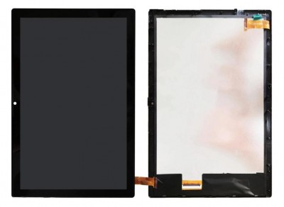 Lcd With Touch Screen For Blackview Tab 8 Grey By - Maxbhi Com