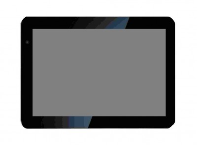 Lcd With Touch Screen For Lava Etab Velo Plus Black By - Maxbhi Com