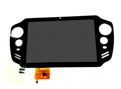 Lcd With Touch Screen For Archos Gamepad 2 Black By - Maxbhi.com