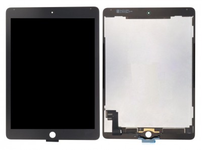 Lcd With Touch Screen For Apple Ipad Air 2 Wifi Plus Cellular With 3g Black By - Maxbhi Com