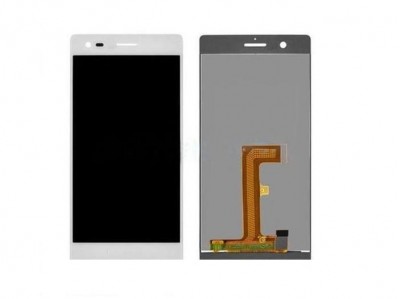 Lcd With Touch Screen For Huawei Ascend P7 Mini White By - Maxbhi.com