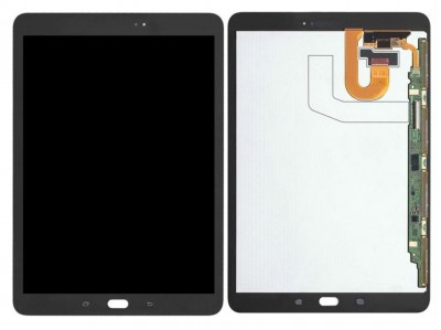 Lcd With Touch Screen For Samsung Galaxy Tab S3 Black By - Maxbhi Com