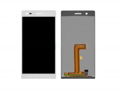 Lcd With Touch Screen For Huawei Ascend P7 Mini White By - Maxbhi.com