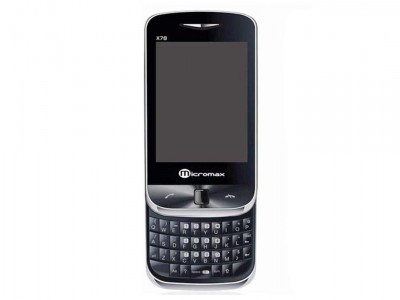 LCD with Touch Screen for Micromax X78 - Black