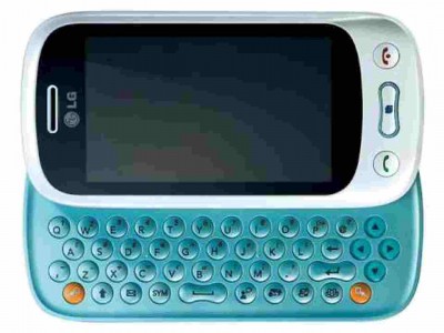 LCD with Touch Screen for LG GT350 - Purple