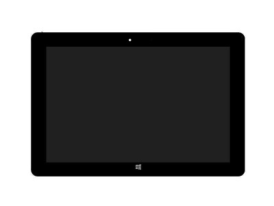 Lcd With Touch Screen For Penta Tpad Ws1001q Windows Black By - Maxbhi.com